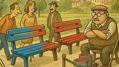 Виц: Навсякъде пише „Пази се от боята“…