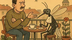 Виц: Много ме дразнят тези комари!