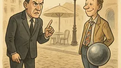 Виц: Не карай хуморист да говори сериозно