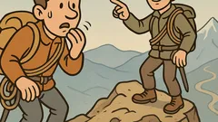 Виц: Двама алпинисти изкачват планина…