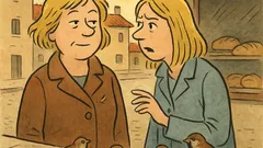 Виц: Две блондинки си говорят...