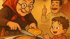 Виц: Баба реже баница като уговорен мач